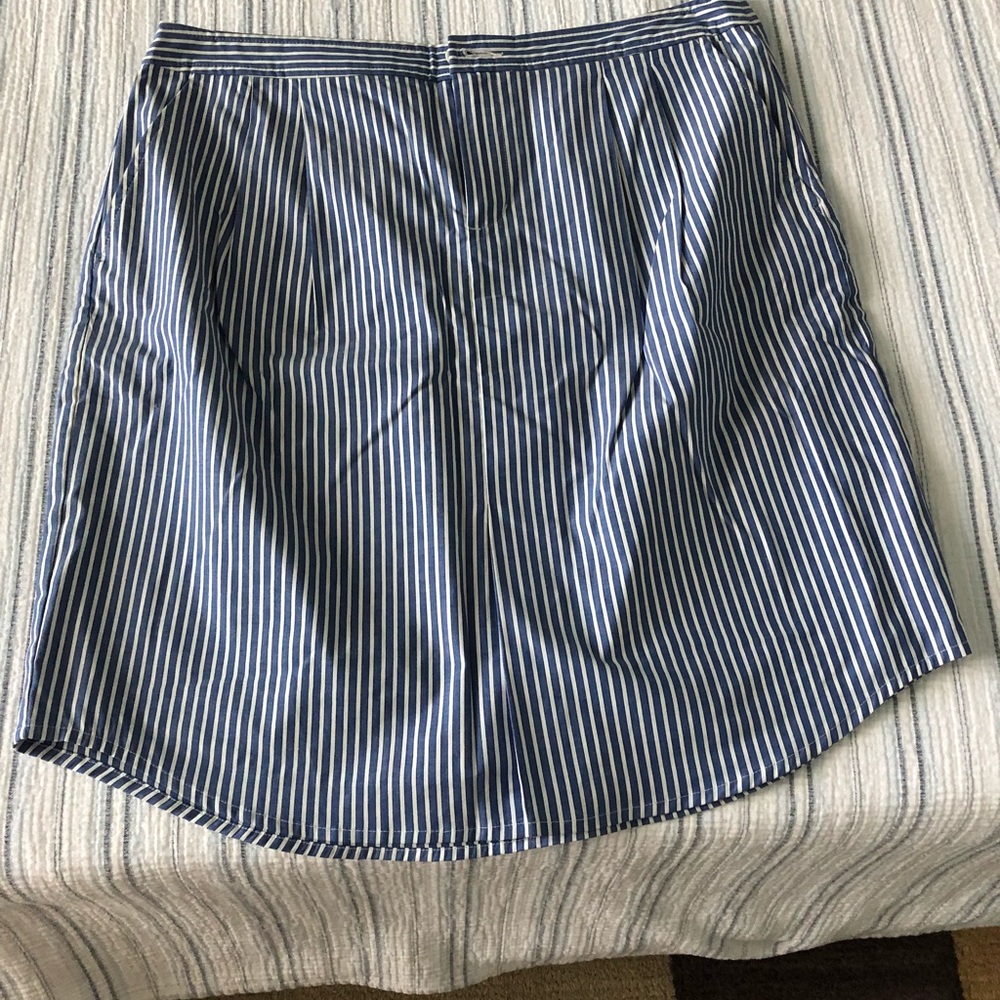 Pinstripe skirt